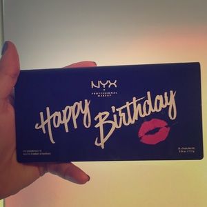 Beautiful Happy Birthday makeup pallete